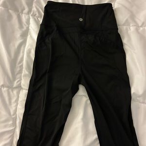 Lululemon black flare leggings